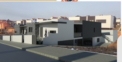Perspetiva 3D da casa — Visualização de arquitetura